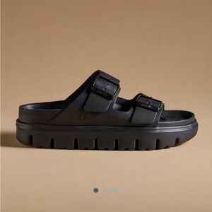 Papillio by Birkenstock Arizona Chunky Black Exquisite Sandals